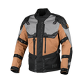Macna Touros Marrone/Grigio – Giacca Moto Adventure 3 Strati CE Uomo – vista 1