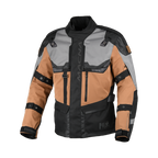 Macna Touros Marrone/Grigio – Giacca Moto Adventure 3 Strati CE Uomo – vista 1