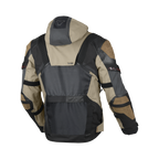 Macna Tryton Taupe/Nero giacca moto vista 1