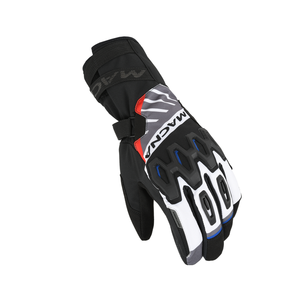 Macna Tyrian RTX Grigio / Nero guanti moto