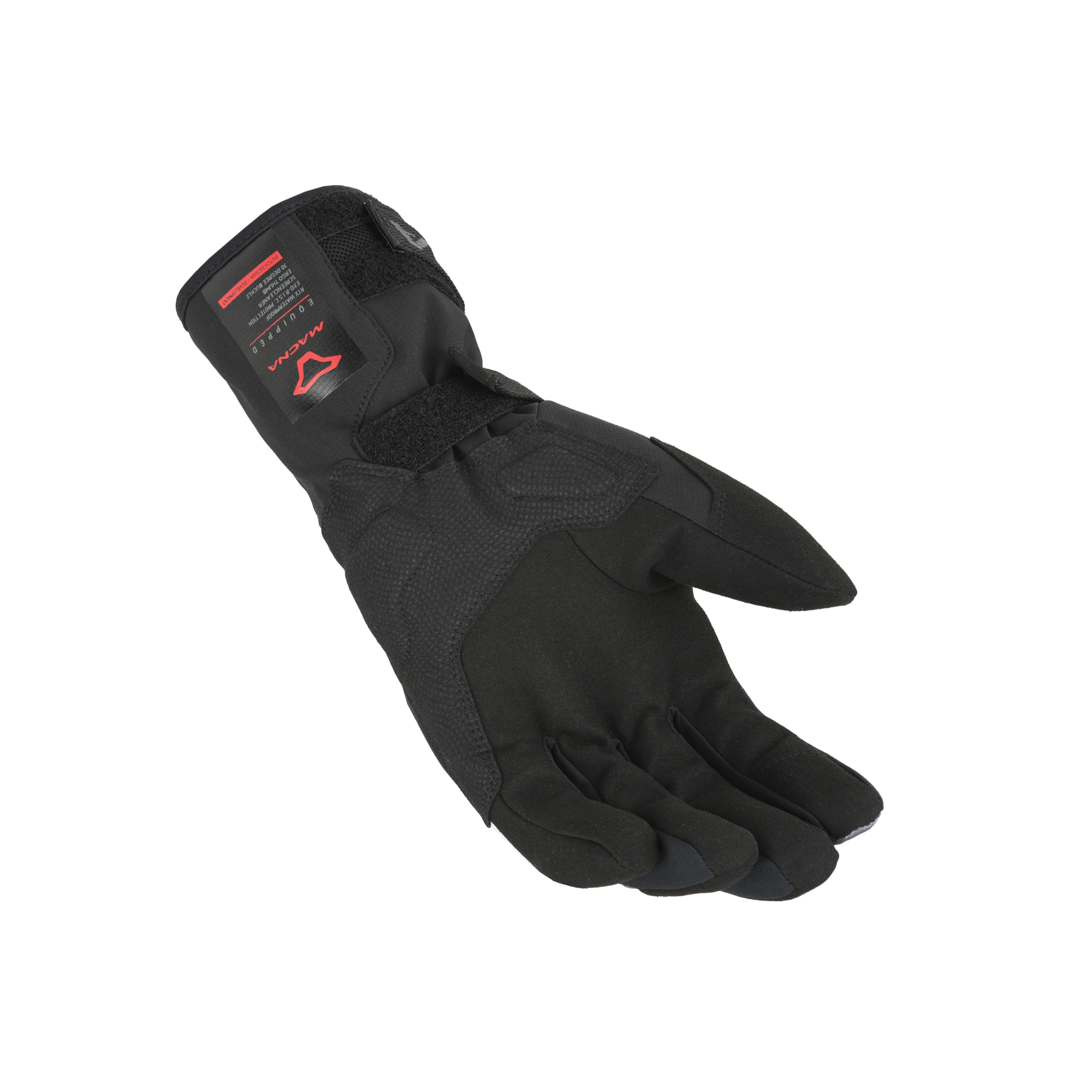 Macna Tyrian RTX Grigio / Nero guanti moto