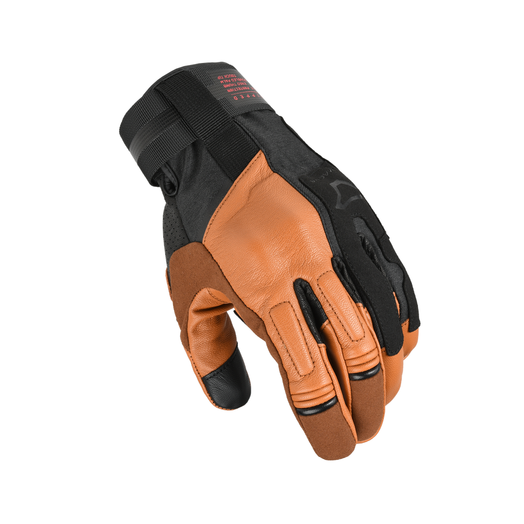 Macna Ulmex Nero / Marrone guanti moto