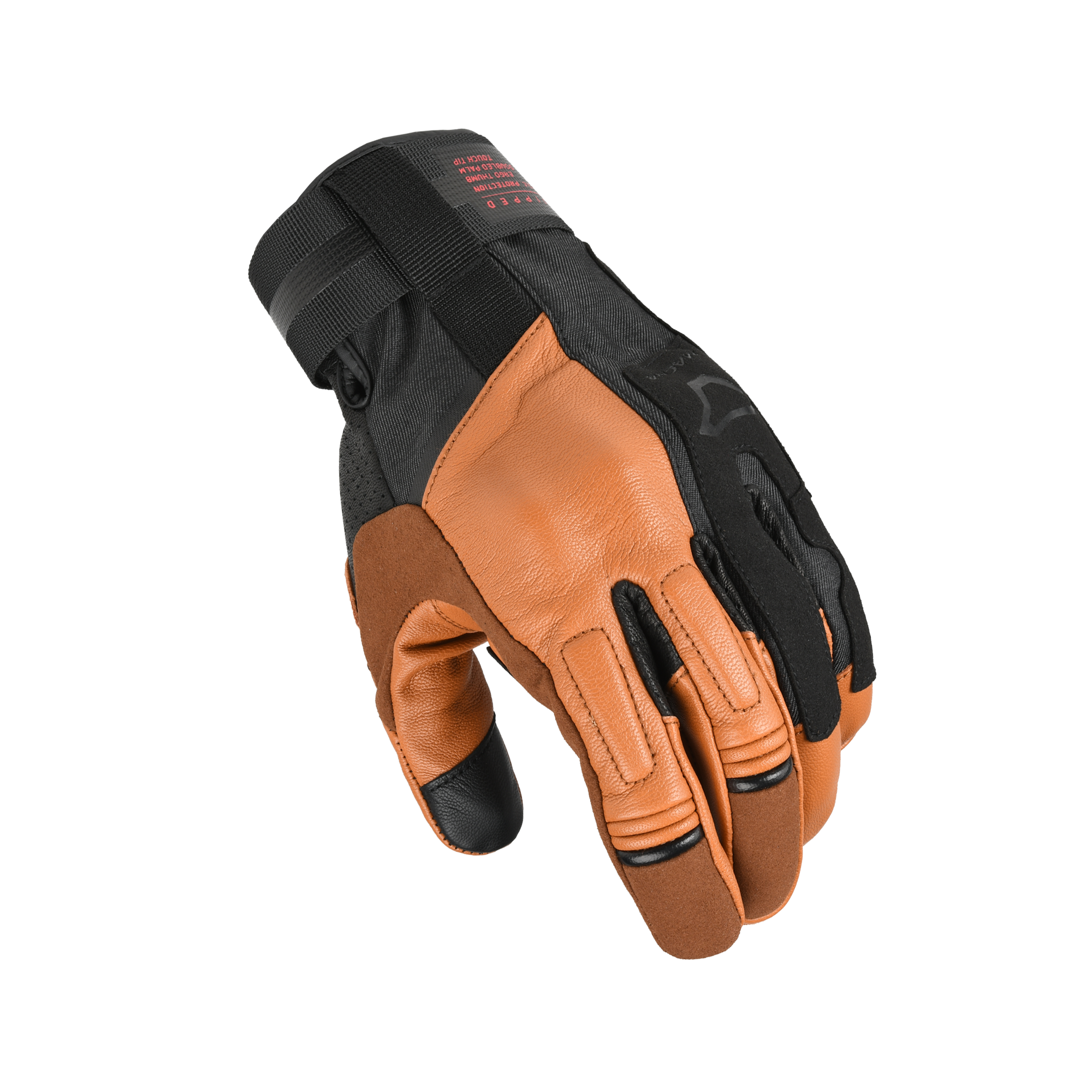 Macna Ulmex Nero / Marrone guanti moto