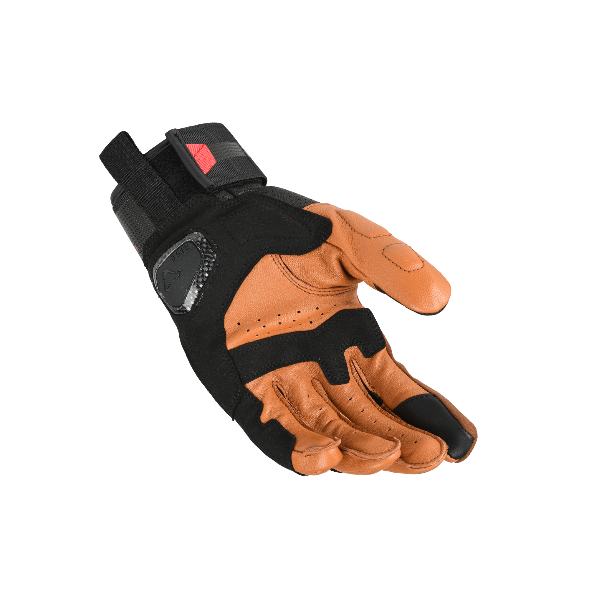 Macna Ulmex Nero / Marrone guanti moto