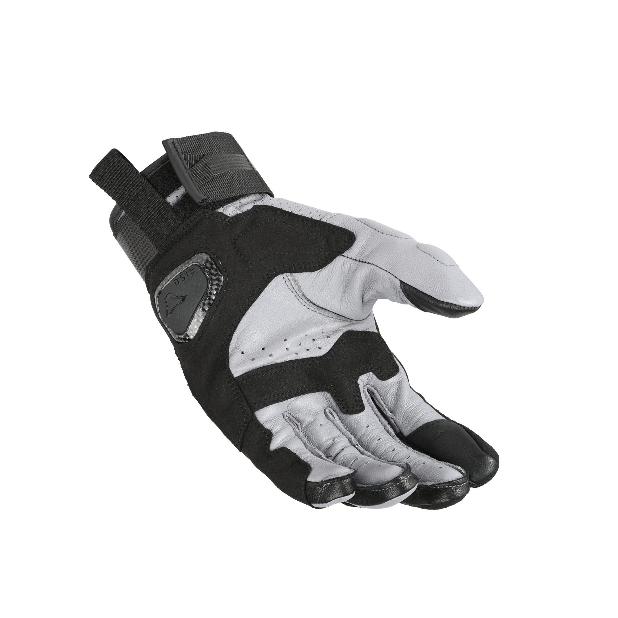 Macna Ulmex Nero / Grigio guanti moto