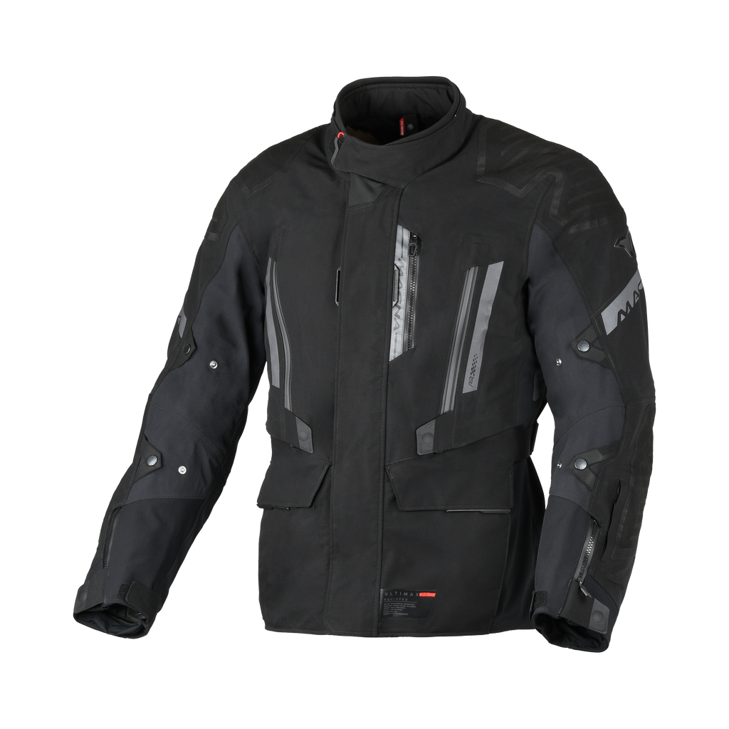 Macna Ultimax 2.0 Nero - Giacca Moto Touring All-Season Laminata CE Classe AA Uomo - vista 1