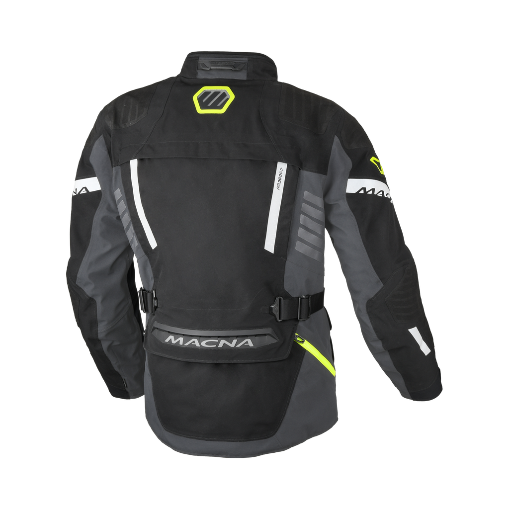 Macna Ultimax 2.0 Nero/Giallo - Giacca Moto Touring All-Season Laminata CE Classe AA Uomo - vista 2