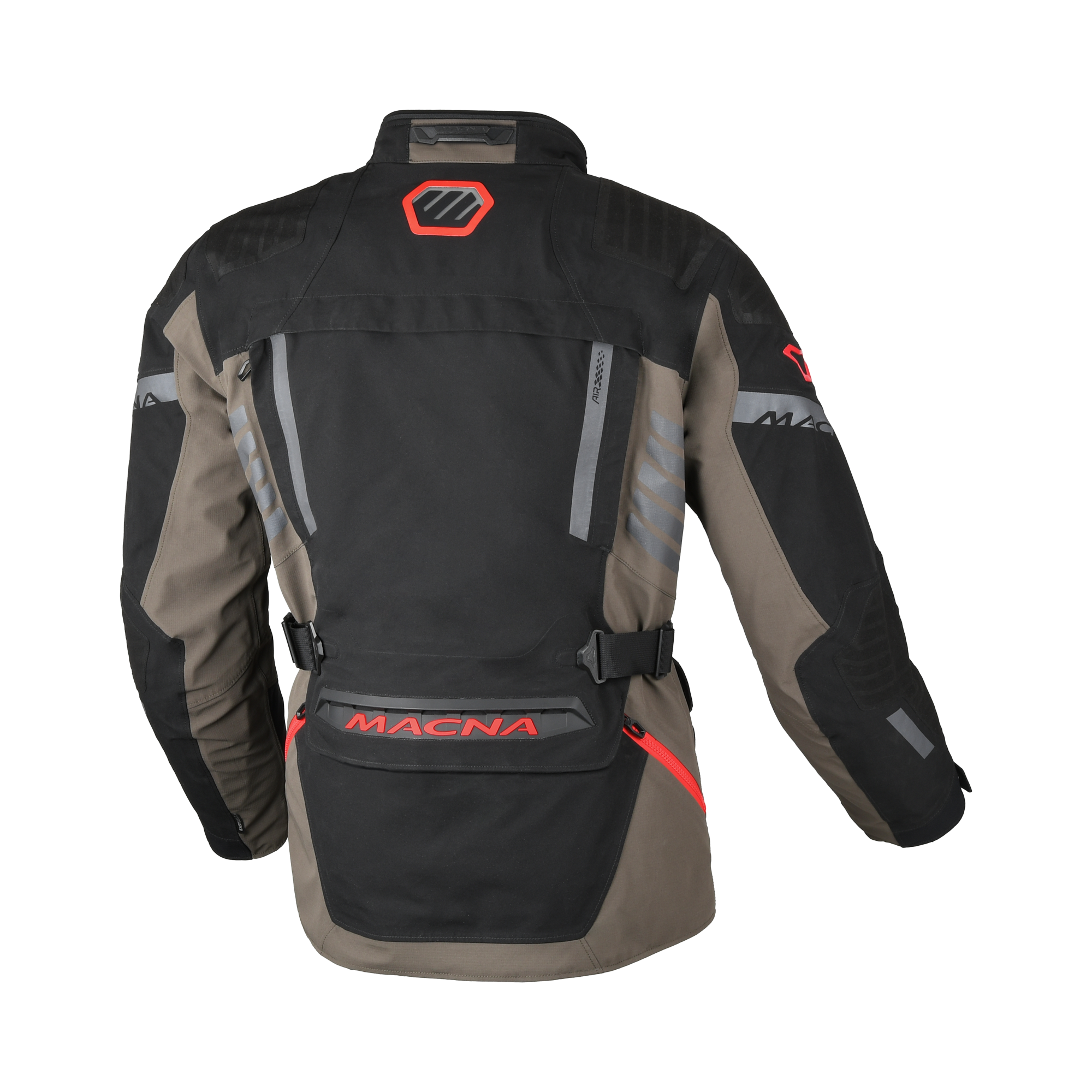 Macna Ultimax 2.0 Nero/Grigio - Giacca Moto Touring All-Season Laminata CE Classe AA Uomo - vista 2
