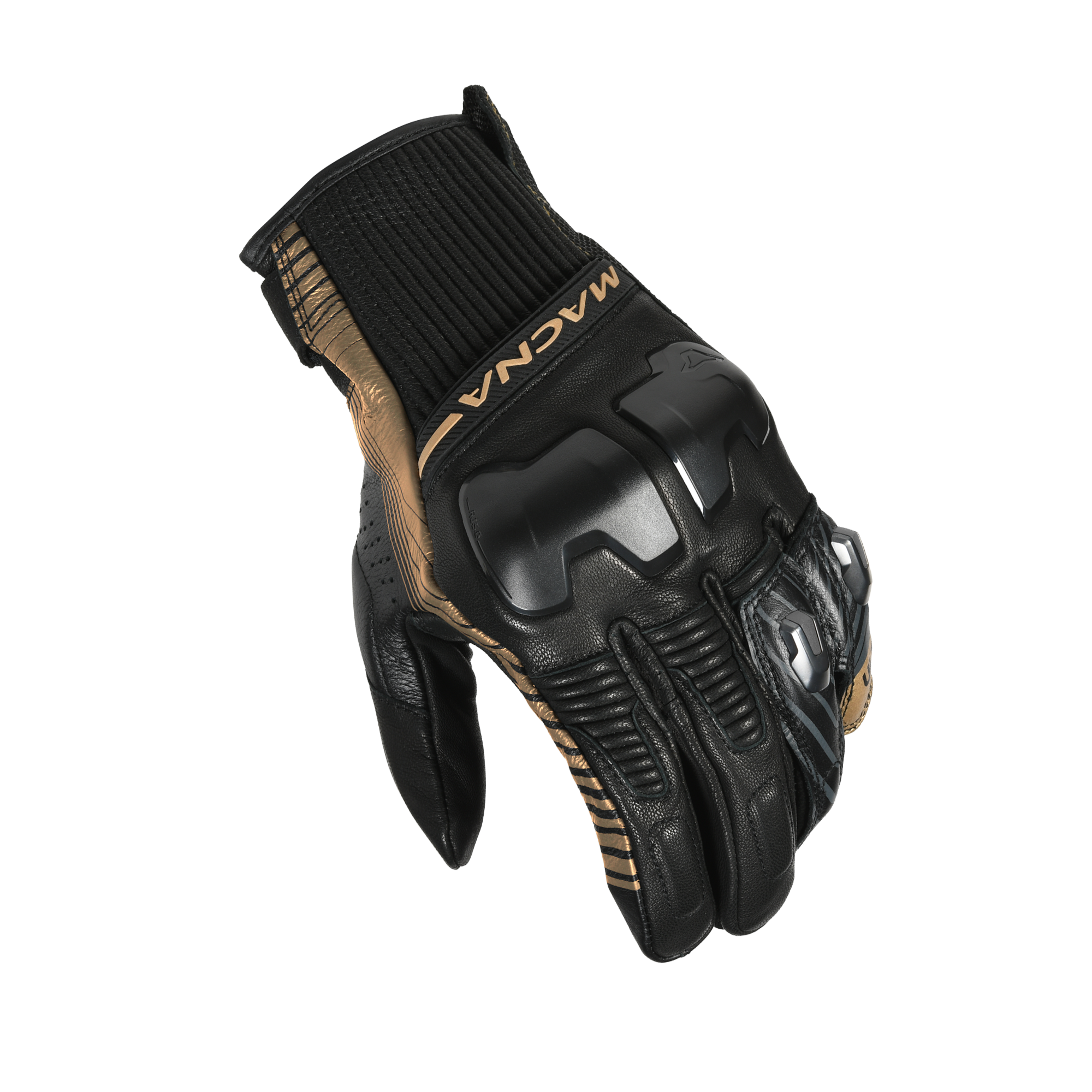 Macna Ultraxx Oro – Guanti Moto Racing CE Uomo – vista 1