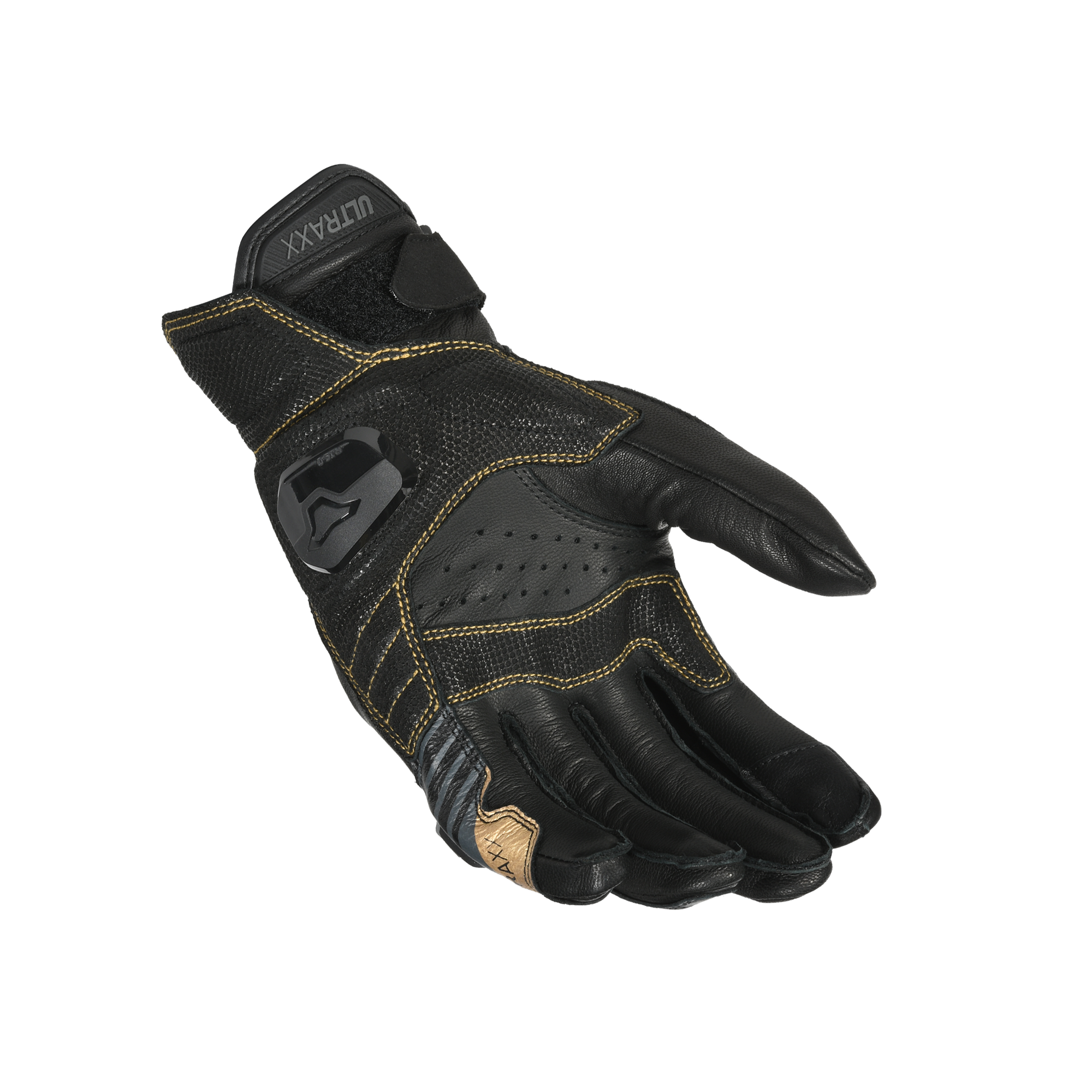 Macna Ultraxx Oro – Guanti Moto Racing CE Uomo – vista 2