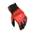 Macna Ultraxx Nero/Rosso – Guanti Moto Racing CE Uomo – vista 1