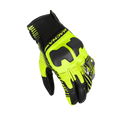 Macna Ultraxx Nero/Giallo – Guanti Moto Racing CE Uomo – vista 1