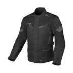 Macna Vaulture Nero – Giacca Moto Touring Impermeabile CE Uomo – vista frontale