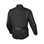 Macna Vaulture Nero – Giacca Moto Touring Impermeabile CE Uomo – vista posteriore