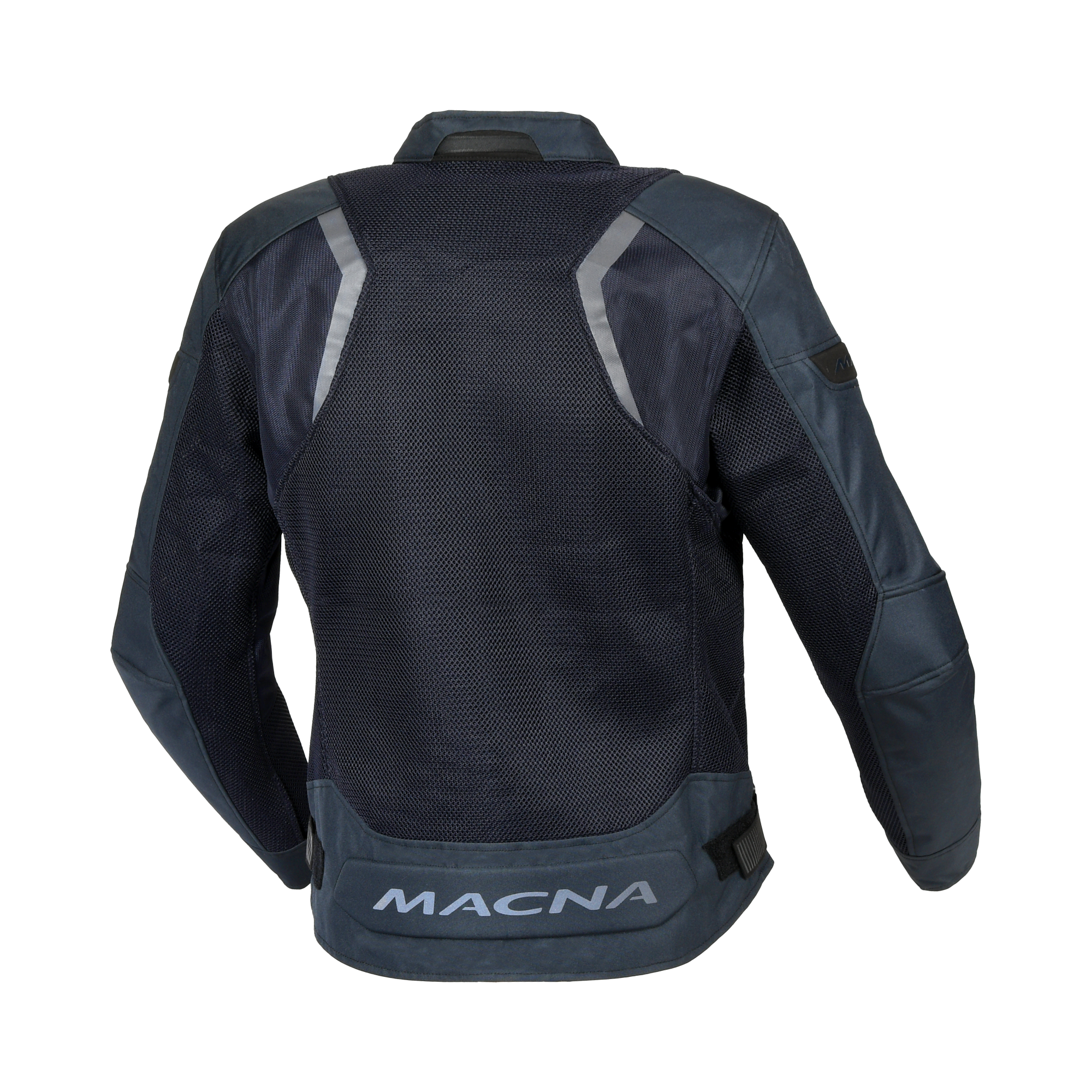 Macna Velotura Blu Scuro - Giacca Moto Estiva in Rete Ventilata City CE Classe A Uomo - vista 2