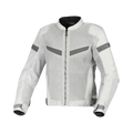 Macna Velotura Grigio Chiaro - Giacca Moto Estiva in Rete Ventilata City CE Classe A Uomo - vista 1