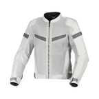 Macna Velotura Grigio Chiaro - Giacca Moto Estiva in Rete Ventilata City CE Classe A Uomo - vista 1