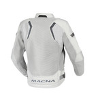 Macna Velotura Grigio Chiaro - Giacca Moto Estiva in Rete Ventilata City CE Classe A Uomo - vista 2