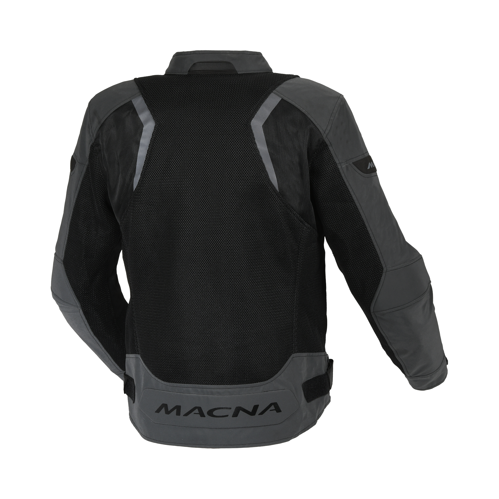 Macna Velotura Night Eye Nero - Giacca Moto Estiva in Rete Riflettente City CE Classe A Uomo - vista 2