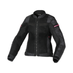 Macna Velotura Nero/Grigio – Giacca Moto City Estiva in Rete Donna