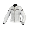 Macna Velotura Grigio Chiaro – Giacca Moto City Estiva in Rete Donna