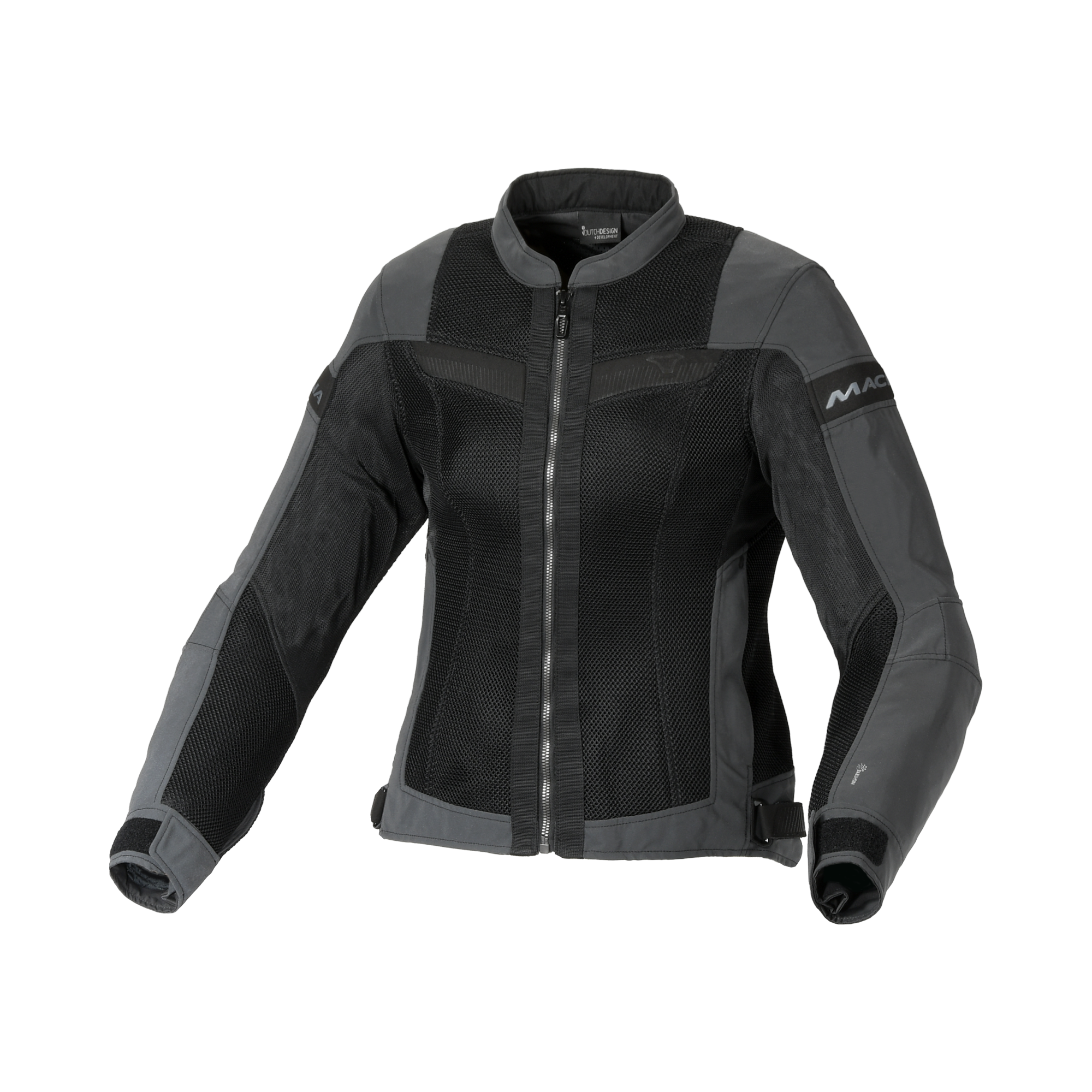 Macna Velotura Night Eye Nero – Giacca Moto City Estiva Riflettente Donna