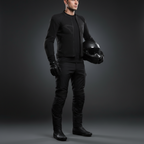 Macna Whizzar Nero – Giubbino Protettivo Moto CE Livello 2 Classe C Uomo - Moon Bike - Vista 4