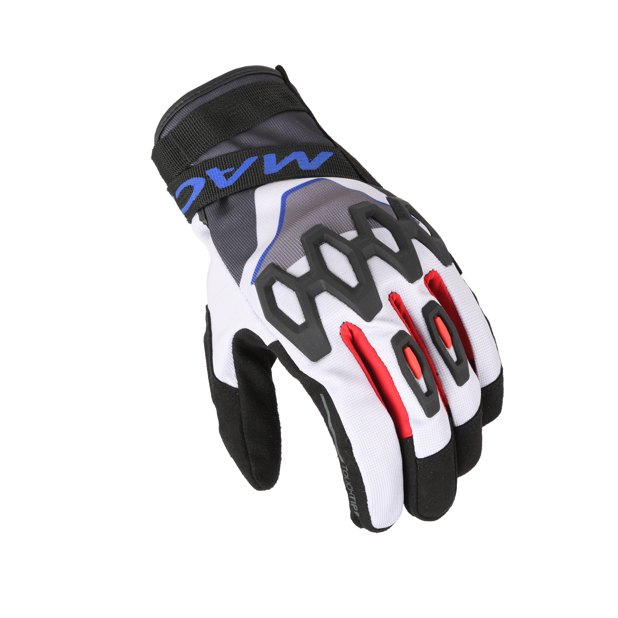 Macna Zairon Grigio / Nero guanti moto