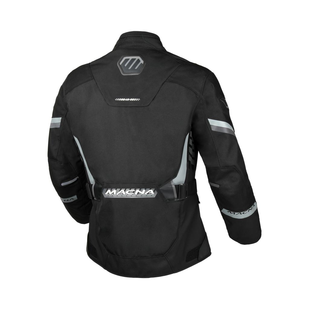 Macna Zastra Nero – Giacca Moto Adventure 4 Stagioni Impermeabile CE Donna – vista posteriore