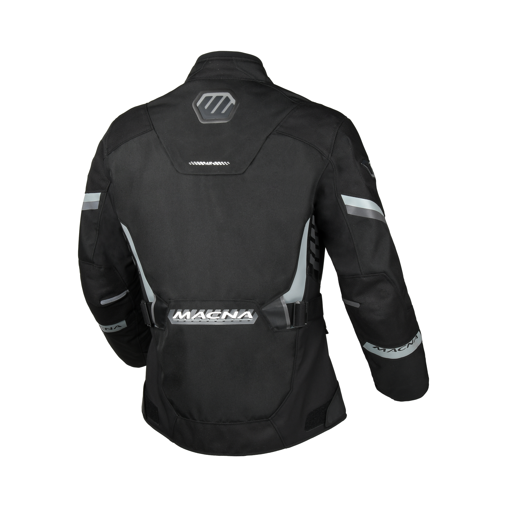 Macna Zastra Nero – Giacca Moto Adventure 4 Stagioni Impermeabile CE Donna – vista posteriore