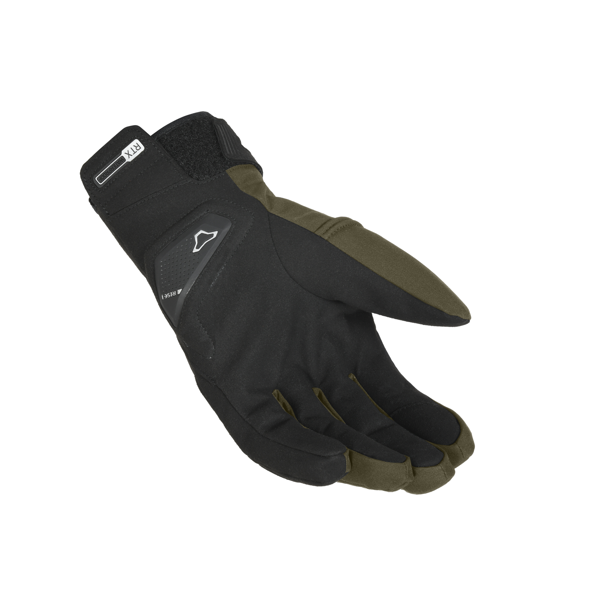Macna Dim RTX Verde / Nero guanti moto