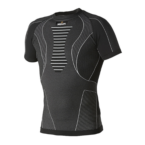 Maglia Tecnica Hevik Manica Corta Nera Nero Abbigliamento Tecnico - Moon Bike - Vista 1