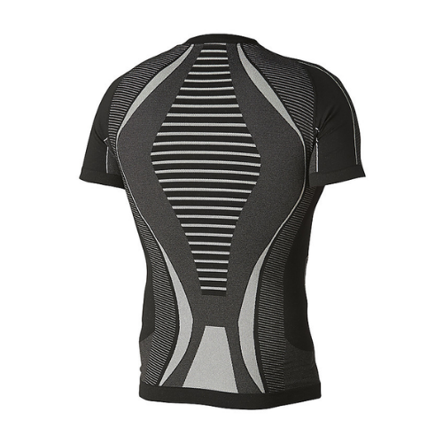 Maglia Tecnica Hevik Manica Corta Nera Nero Abbigliamento Tecnico - Moon Bike - Vista 2
