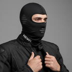 Maschera Sottocasco Hevik a Tubo Carbon Nero Scaldacollo e Sottocasco - Moon Bike - Vista 3
