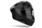 Casco integrale Airoh Matryx Carbon carbonio lucido cod. MXC99, tre quarti anteriore