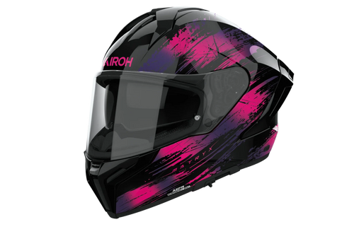 Airoh Matryx Reflex Violet Gloss – Casco Integrale Composite Carbon ECE 22.06 Viola - Moon Bike - Vista 1