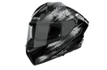 Casco Airoh MATRYX REFLEX GREY GLOSS vista laterale