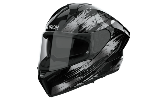 Airoh Matryx Reflex Grey Gloss – Casco Integrale Composite Carbon ECE 22.06 Grigio - Moon Bike - Vista 1