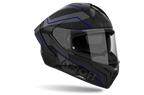 Airoh Airoh Matryx Sentinel Blue Matt – Casco Integrale Composite Carbon ECE 22.06 Blu Caschi integrali - Moon Bike - Vista 2