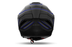 Airoh Airoh Matryx Sentinel Blue Matt – Casco Integrale Composite Carbon ECE 22.06 Blu Caschi integrali - Moon Bike - Vista 4