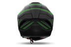 Airoh Matryx Sentinel Green Matt casco integrale - vista posteriore