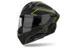 Airoh Airoh Matryx Sentinel Yellow Matt – Casco Integrale Composite Carbon ECE 22.06 Giallo Caschi integrali - Moon Bike - Vista 3