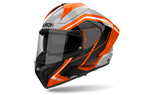 Airoh Airoh Matryx Wide Orange Gloss – Casco Integrale Composite Carbon ECE 22.06 Arancio Caschi integrali - Moon Bike - Vista 3