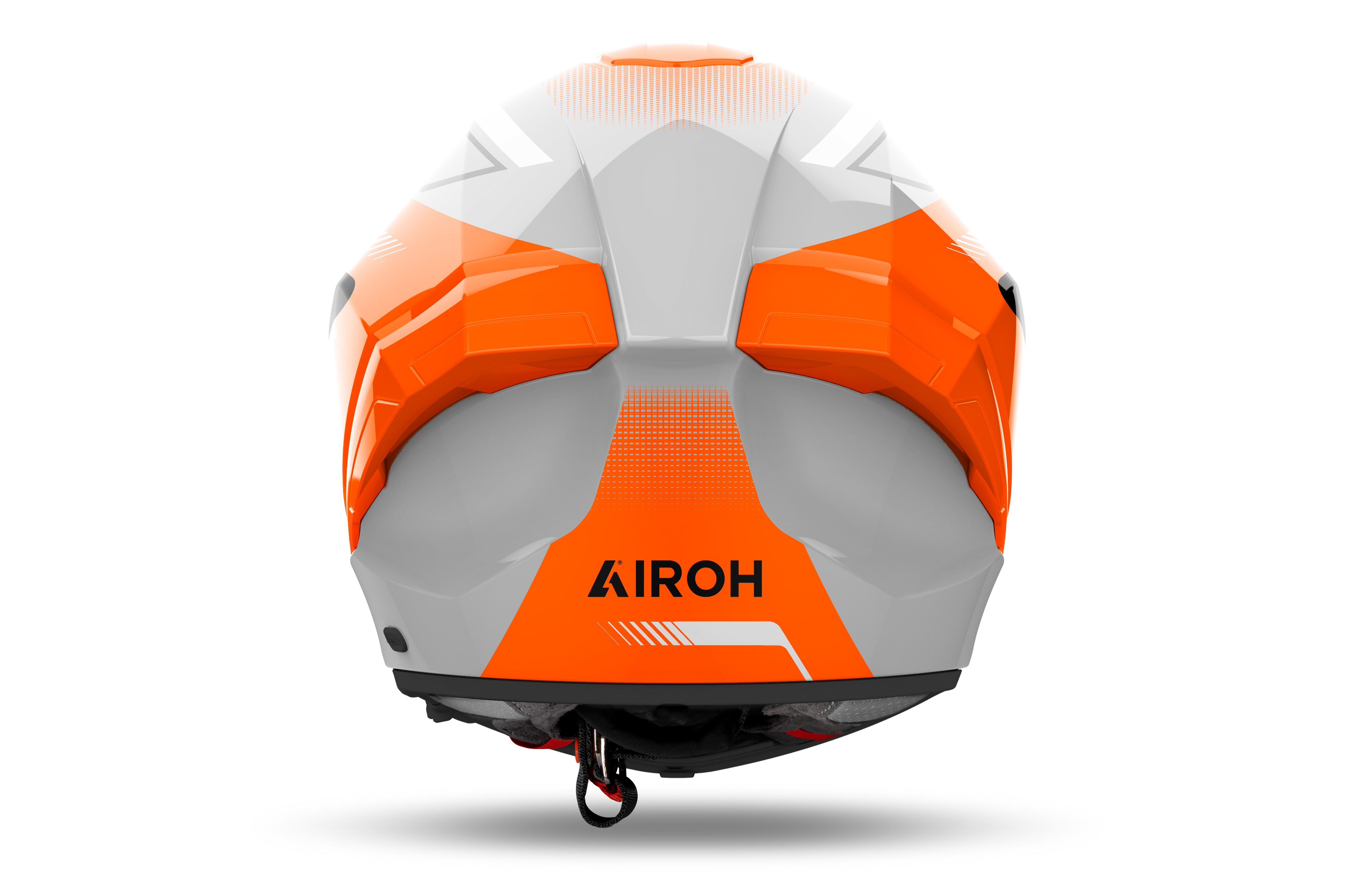 Airoh Airoh Matryx Wide Orange Gloss – Casco Integrale Composite Carbon ECE 22.06 Arancio Caschi integrali - Moon Bike - Vista 4