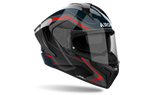 Airoh Airoh Matryx Wide Red Gloss – Casco Integrale Composite Carbon ECE 22.06 Rosso Caschi integrali - Moon Bike - Vista 2