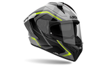 Airoh Matryx Wide Yellow Gloss – vista frontale