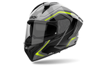 Airoh Matryx Wide Yellow Gloss – vista laterale