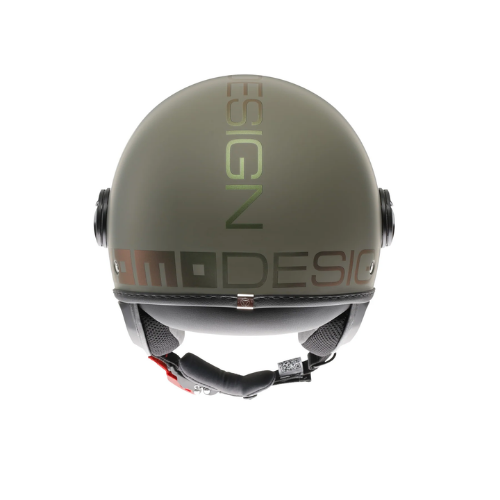 Momo Design FGTR Classic Flip Casco Jet Verde Opaco Bronzo – ECE 22.06
