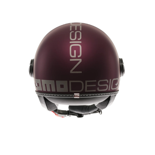 Momo Design FGTR EVO E2206 Casco Jet Amarena Opaco Silver – Doppia Visiera Parasole