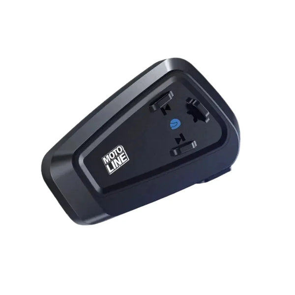 MotoLine Auricolare Bluetooth Casco Moto Wireless IPX6 – Assistente AI, 12h Autonomia Interfoni - Moon Bike - Vista 1